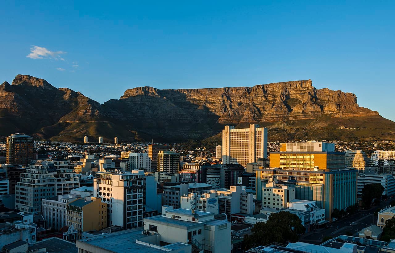 Cape Town and Table Mountain